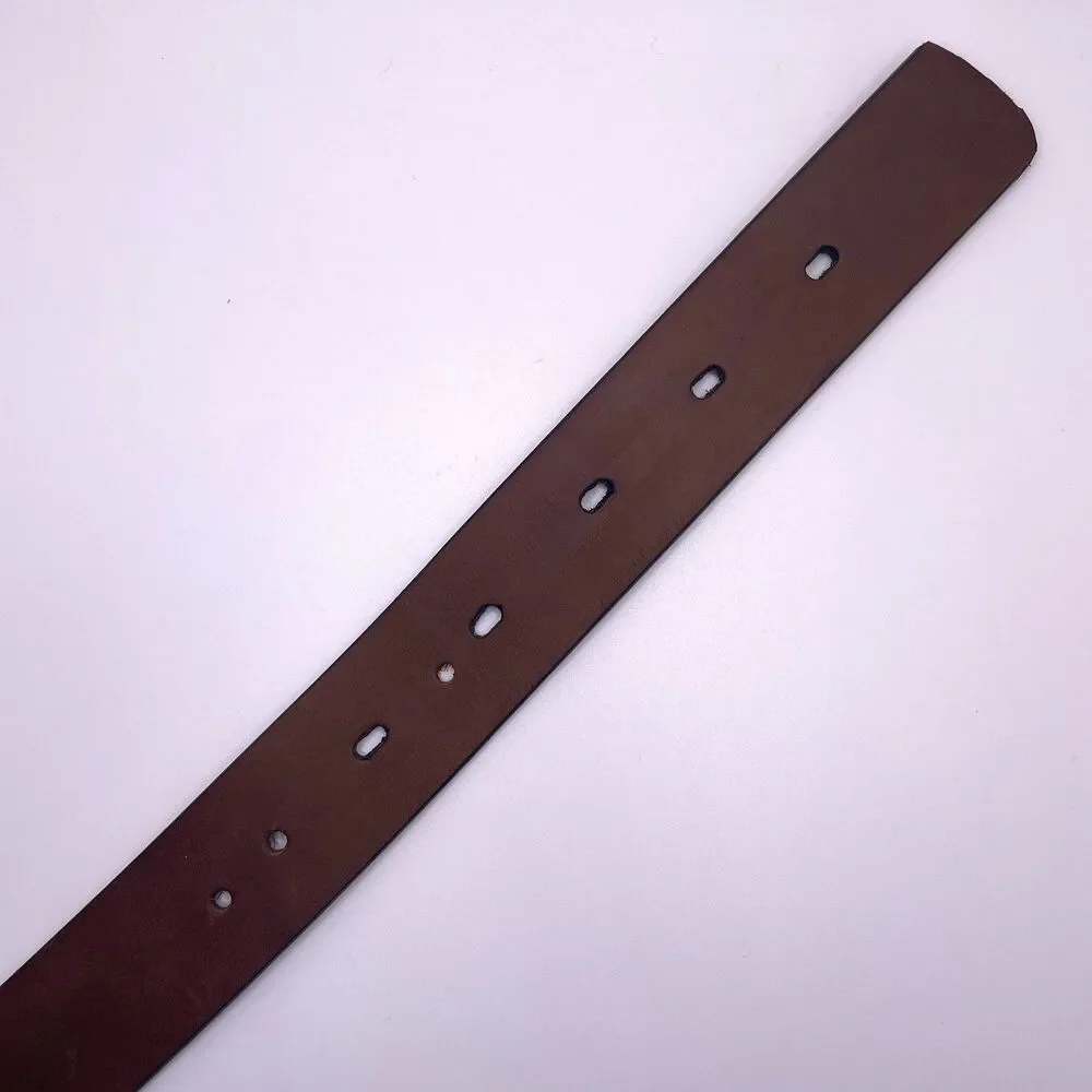 Carhartt Belt Full Grain Leather Brown Medium